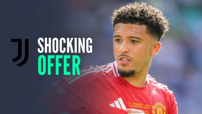 Juventus trả giá thấp để chuyển nhượng Jadon Sancho từ Man Utd